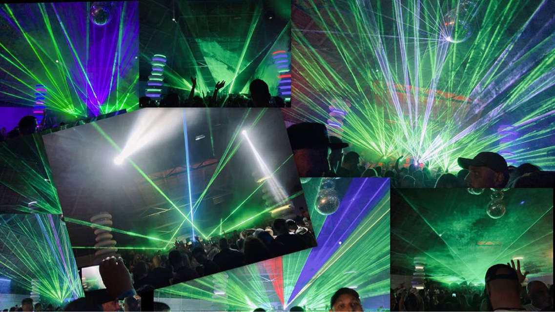 DJ Salis Laser Show