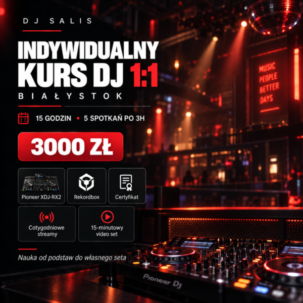 Indywidualny kurs DJ 1:1